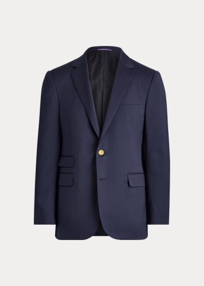 Blazer Ralph Lauren Hombre Azul Marino - Gregory Wool Serge - FUMEO9123